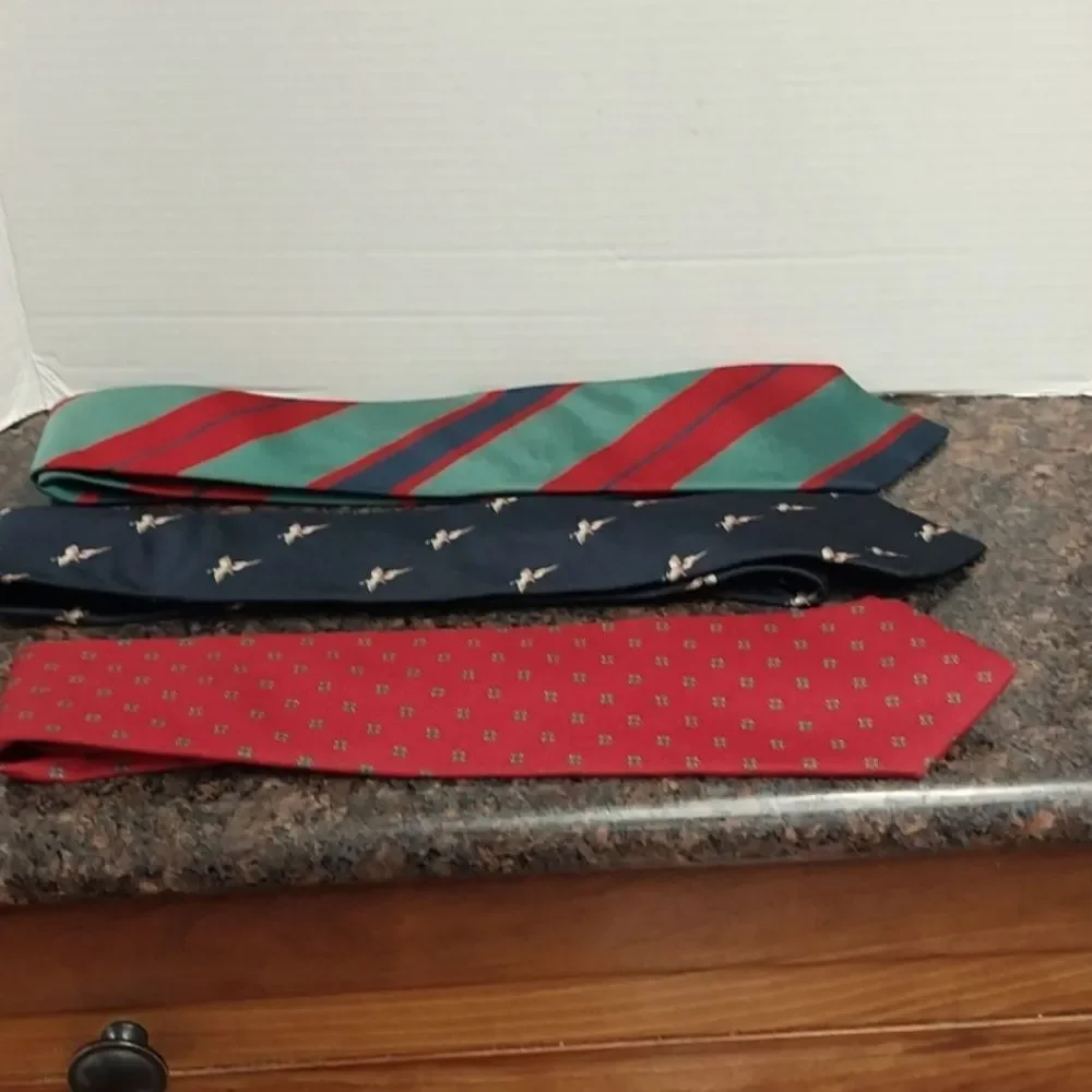 3 Lands' End Ties...EUC